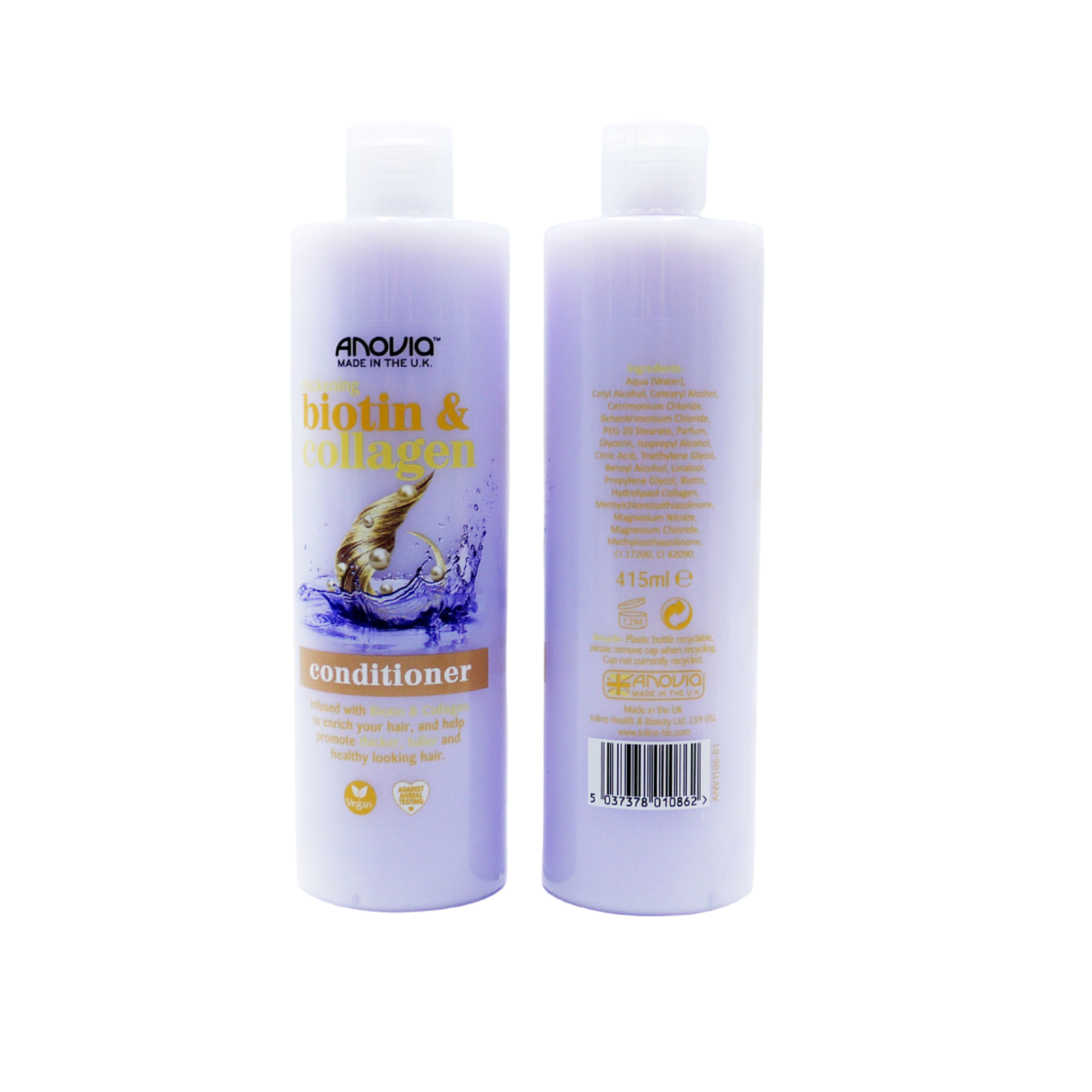 Anovia Biotin & Collagen Conditioner 415ml | High Quality Hair Care Product Online - Product Image Anovia Biotin & Collagen Conditioner 415ml | High Quality Hair Care Product Online - Product Image